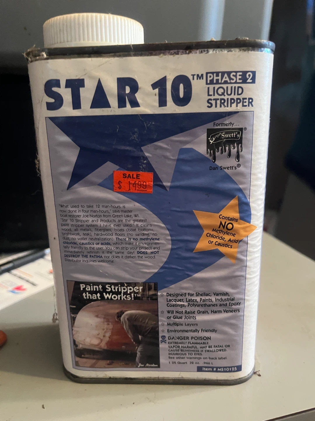 Star 10 Phase 2 Liquid Stripper Paint Remover