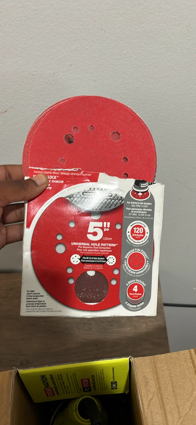 Ryobi 5-inch Random Orbit Sander - photo 4