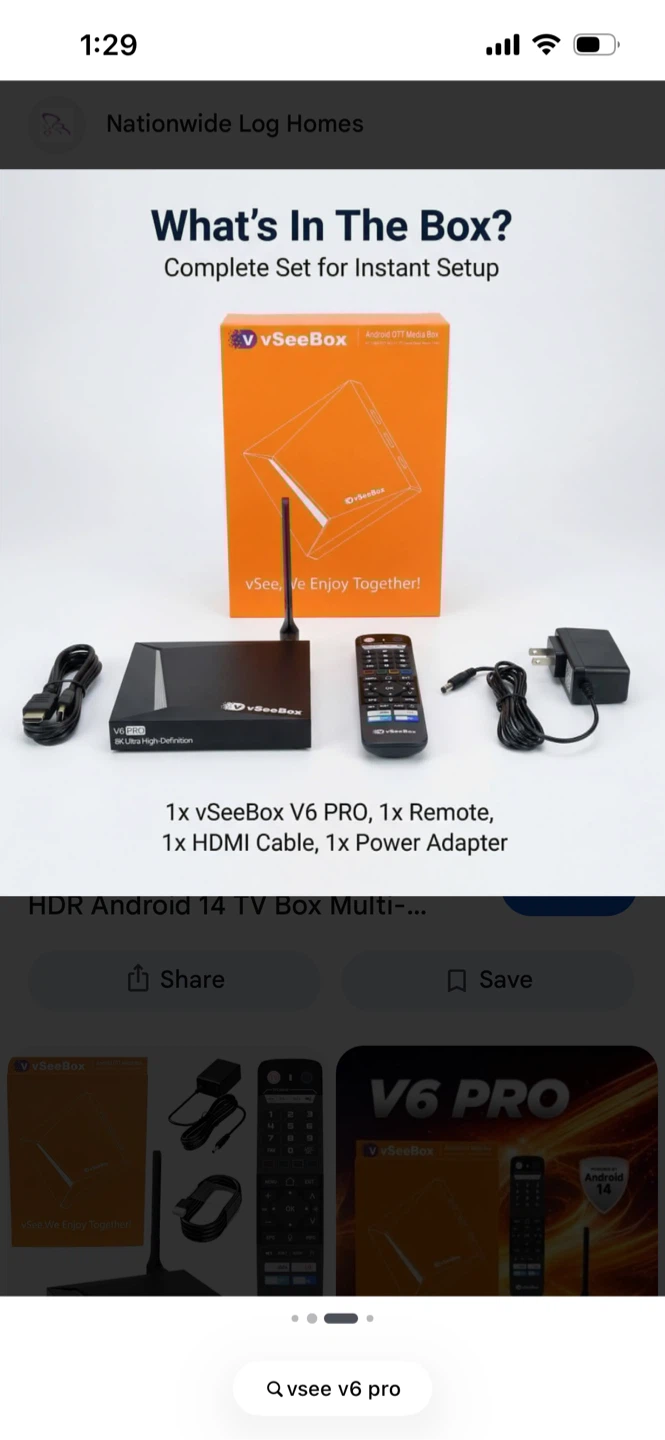 vSeeBox V6 PRO 8K Ultra High-Definition Android OTT Media Box - photo 2