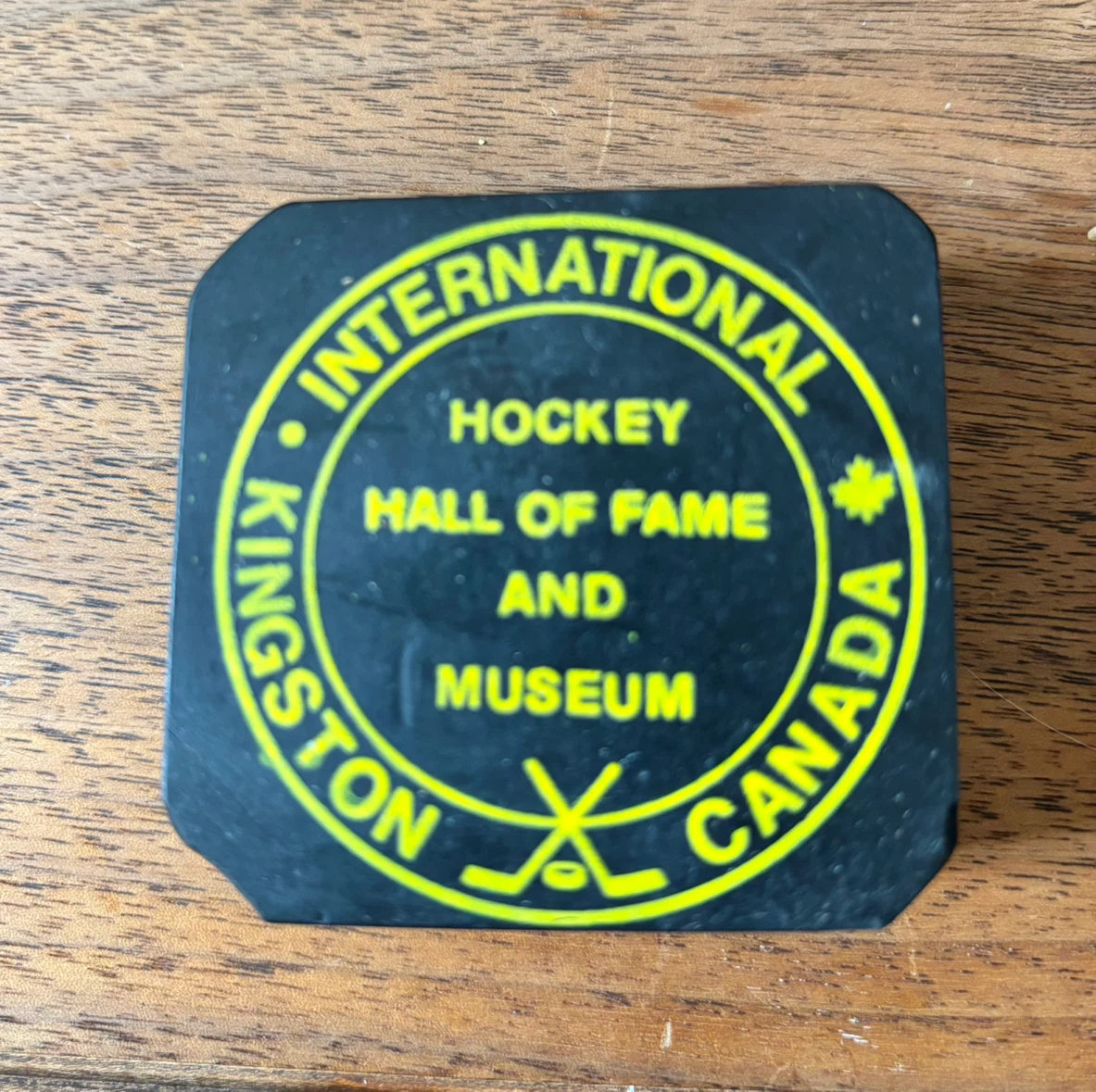 Queens University & Royal Military College Replica Hockey Puck