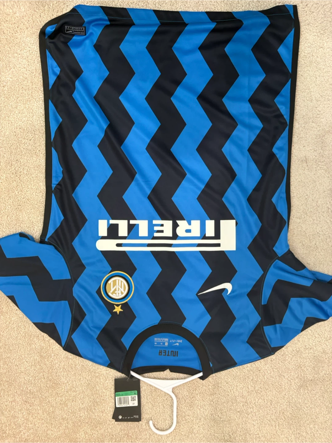 Inter Milan Nike Dri-FIT Soccer Jersey XL