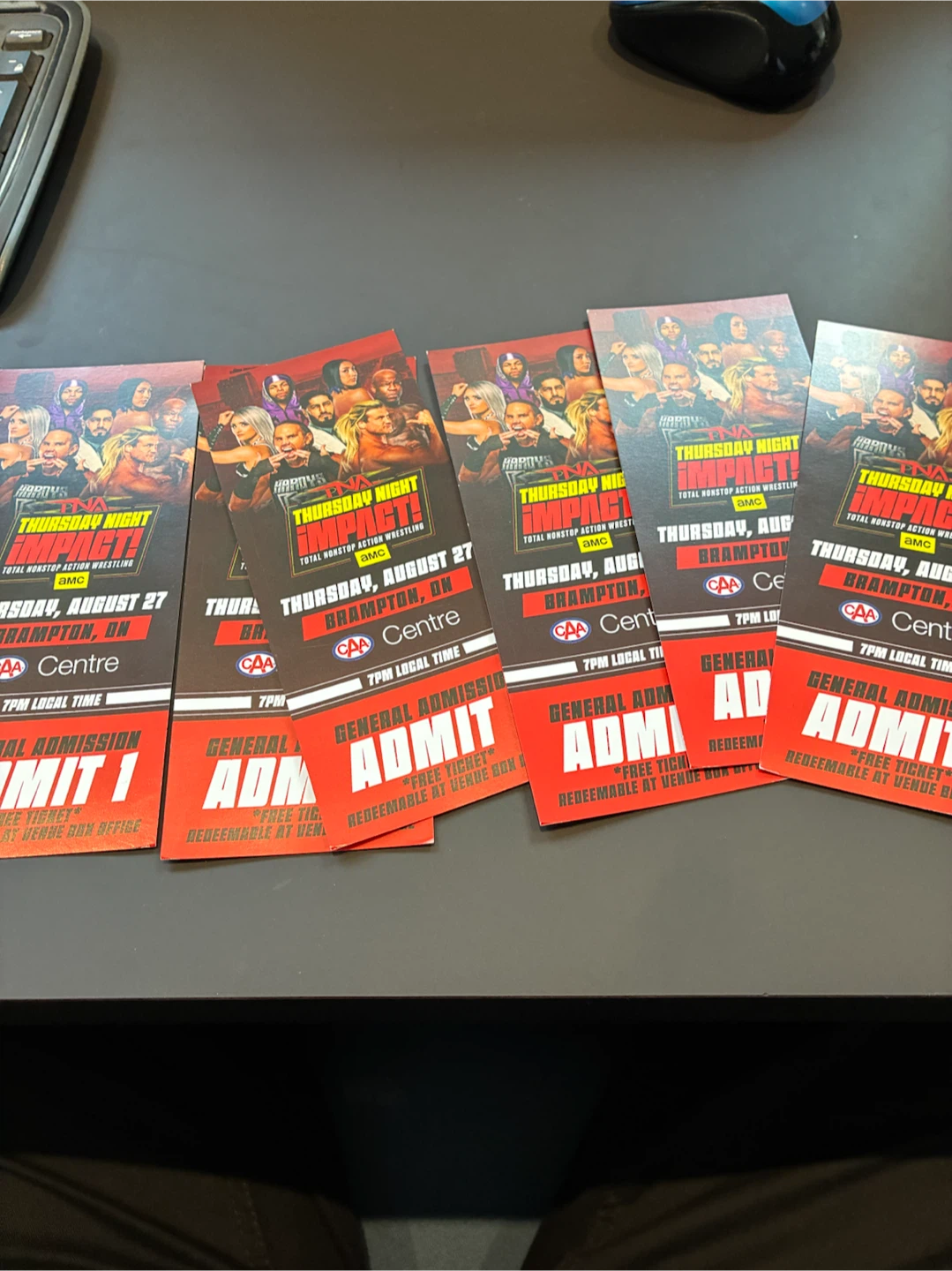 Impact Wrestling Tickets - Thursday Night August 27 Brampton