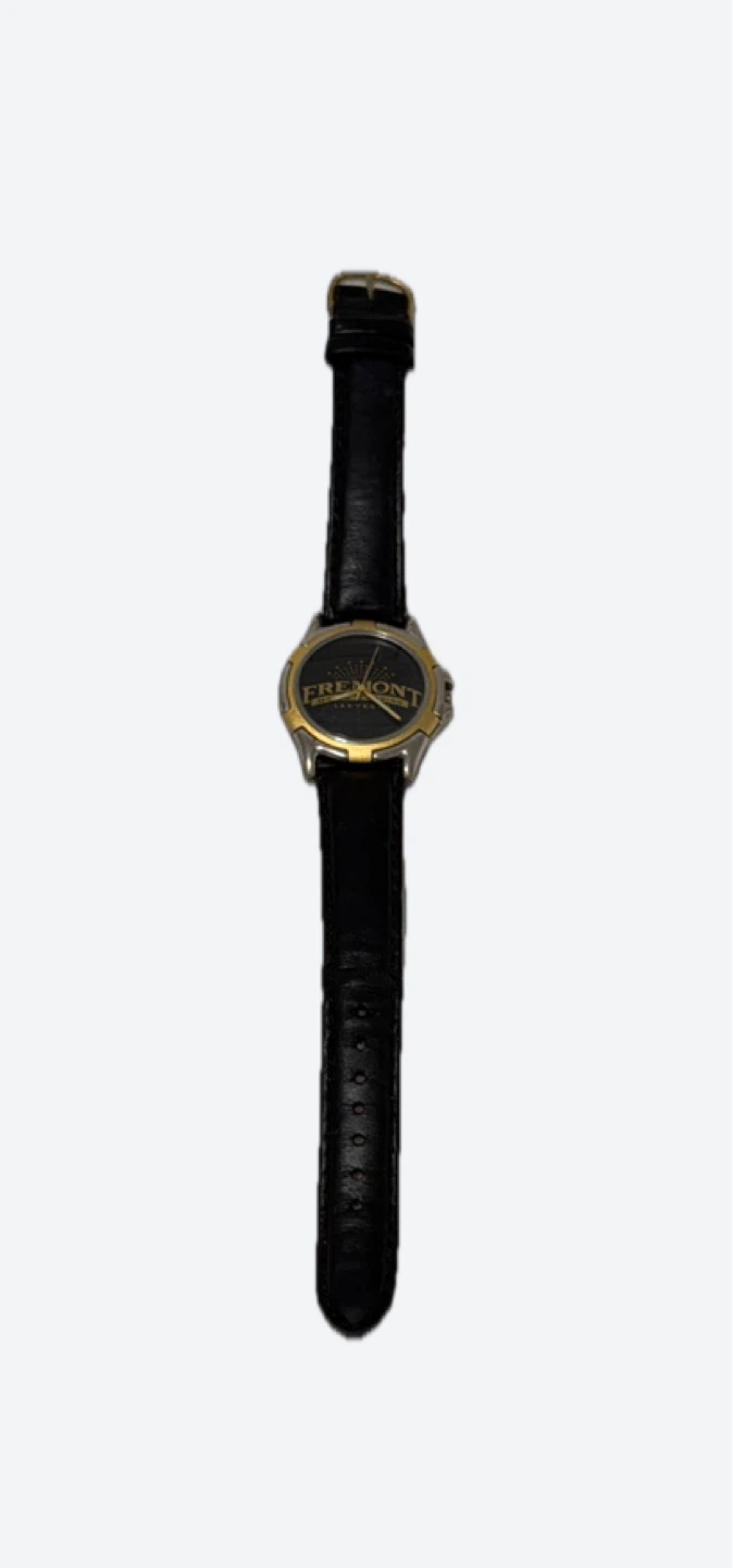 Fremont Watch Black Leather Band