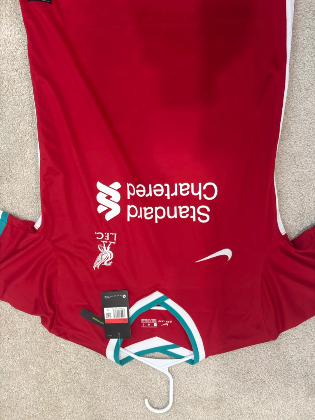 Liverpool FC Nike Dri-FIT Standard Fit Jersey - Men's Size L - photo 4