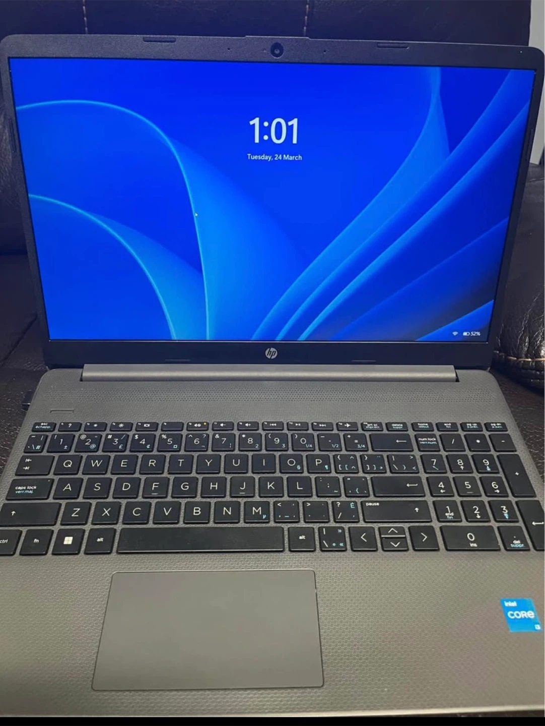 HP Laptop with Intel Core processor