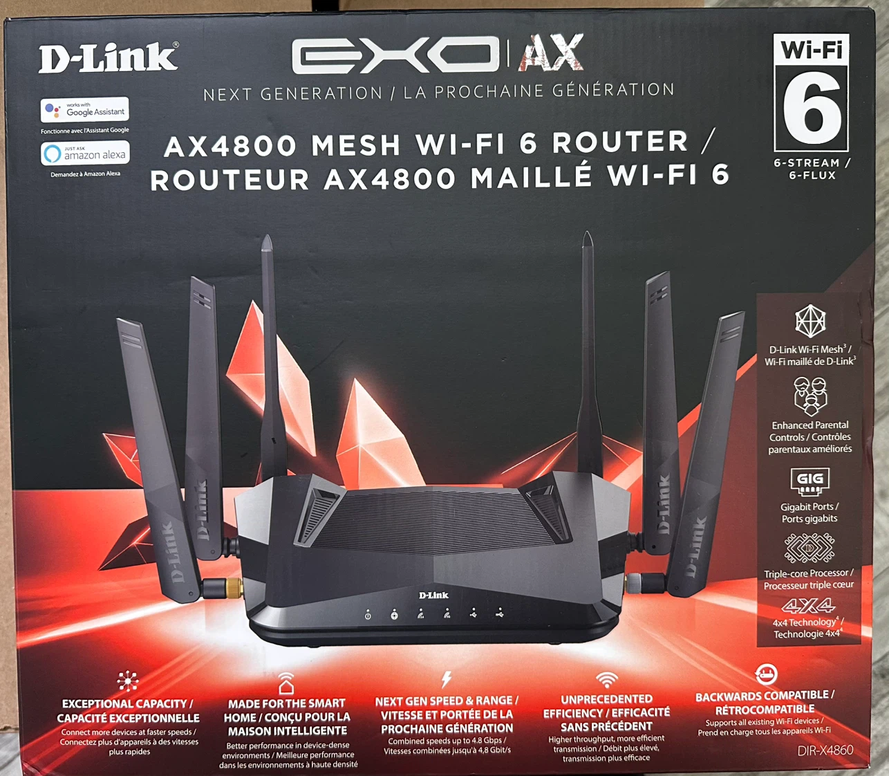 D-Link AX4800 Mesh Wi-Fi 6 Router