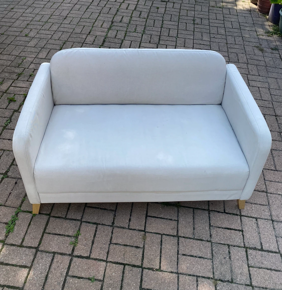 IKEA LINANÄS Loveseat, Vissle beige