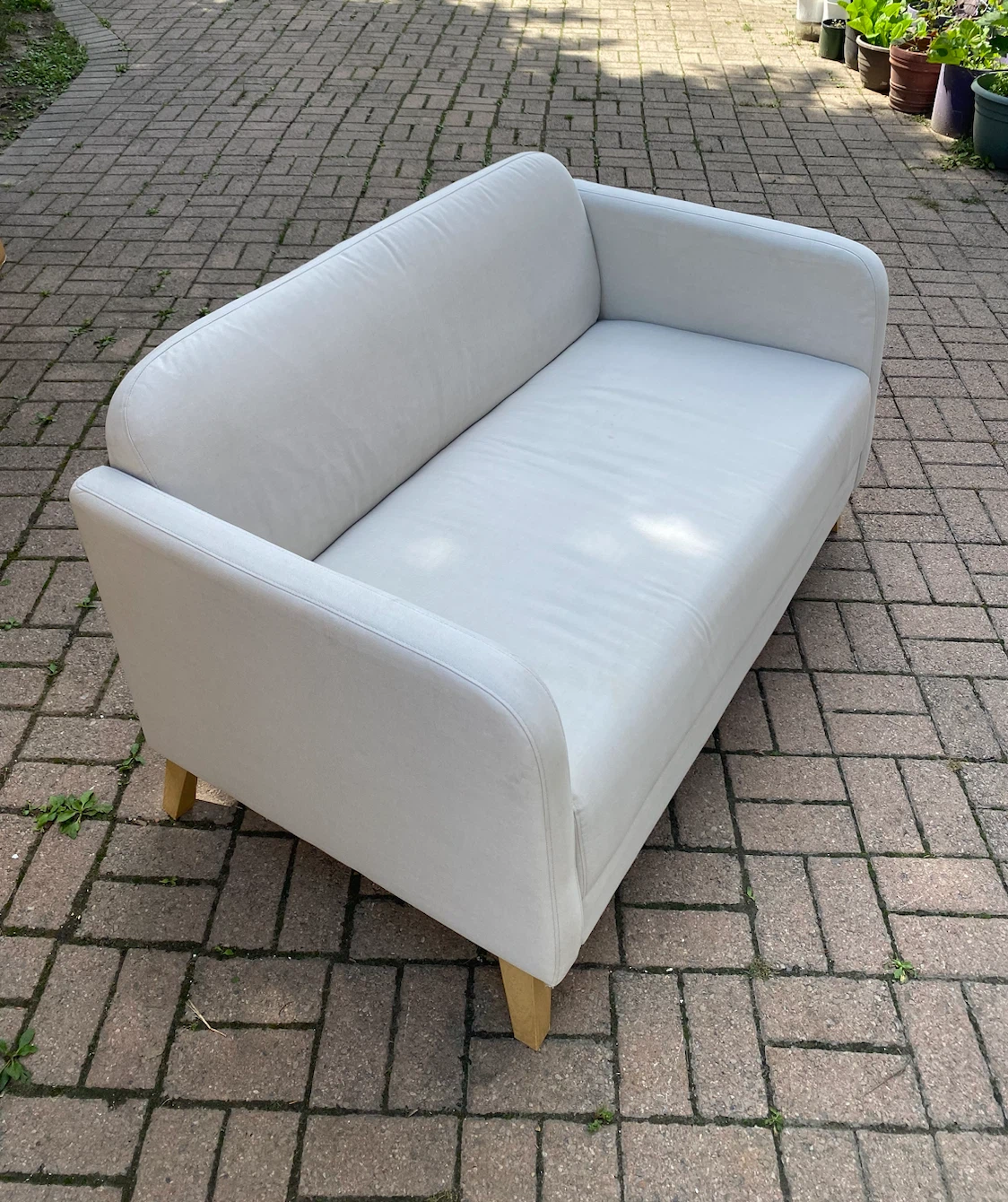 IKEA LINANÄS Loveseat, Vissle beige - photo 2