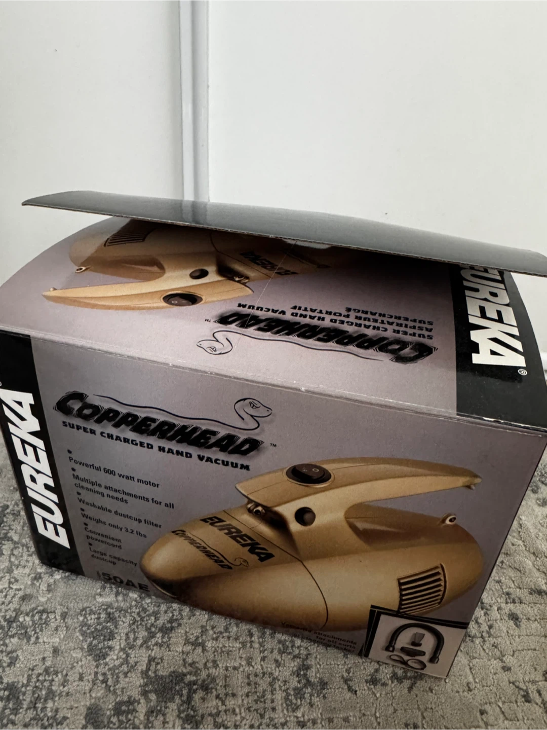 Eureka Copperhead Super Charged Hand Vacuum