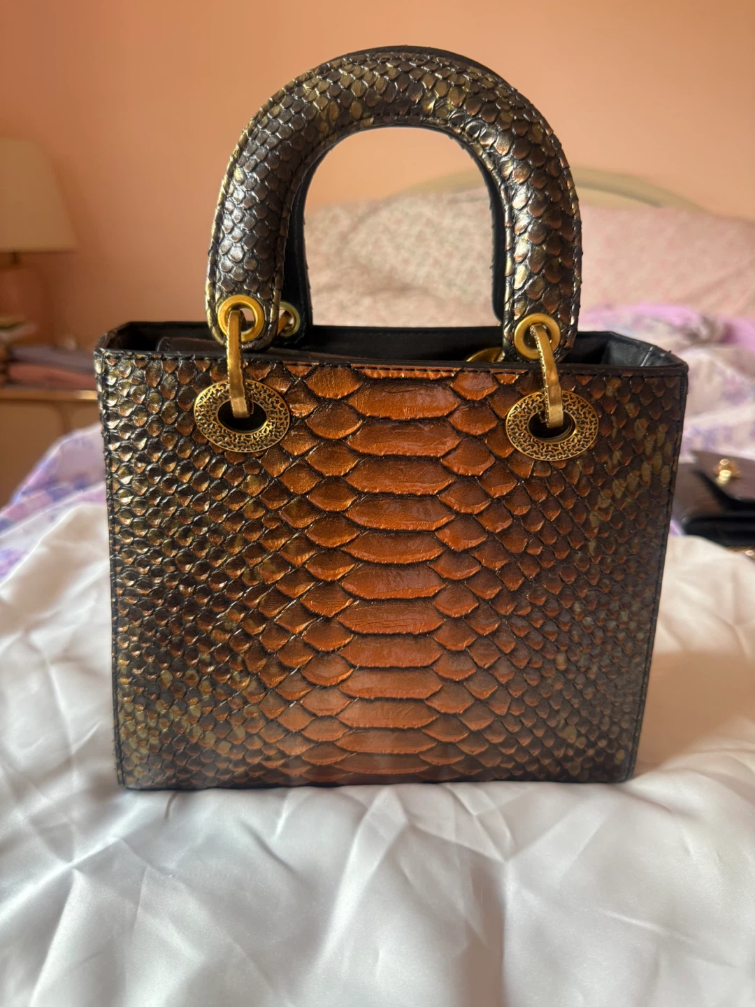 CRYSTALE CANADA Embellished Top Handle Bag - photo 2