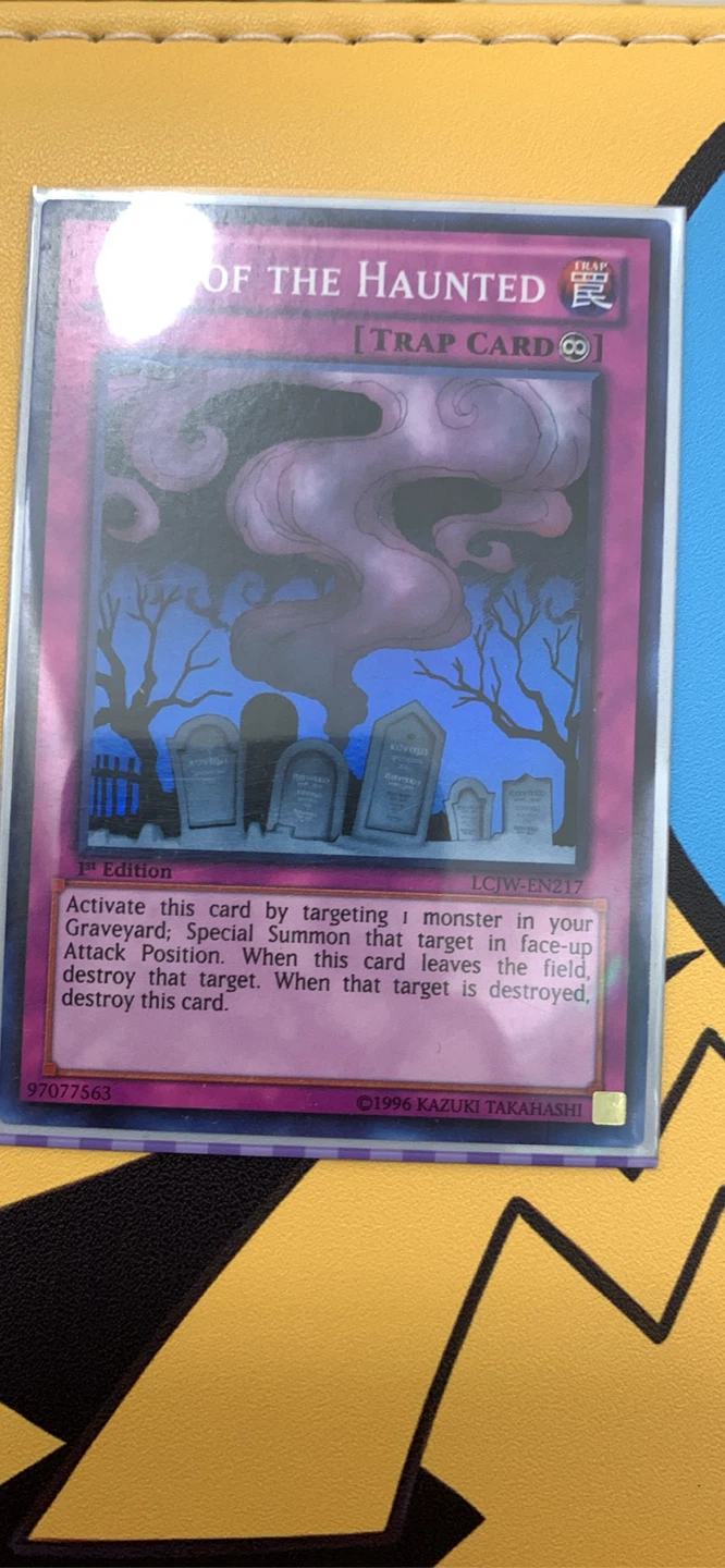 Yugioh Call of the Haunted TRAP CARD LCJW-EN217
