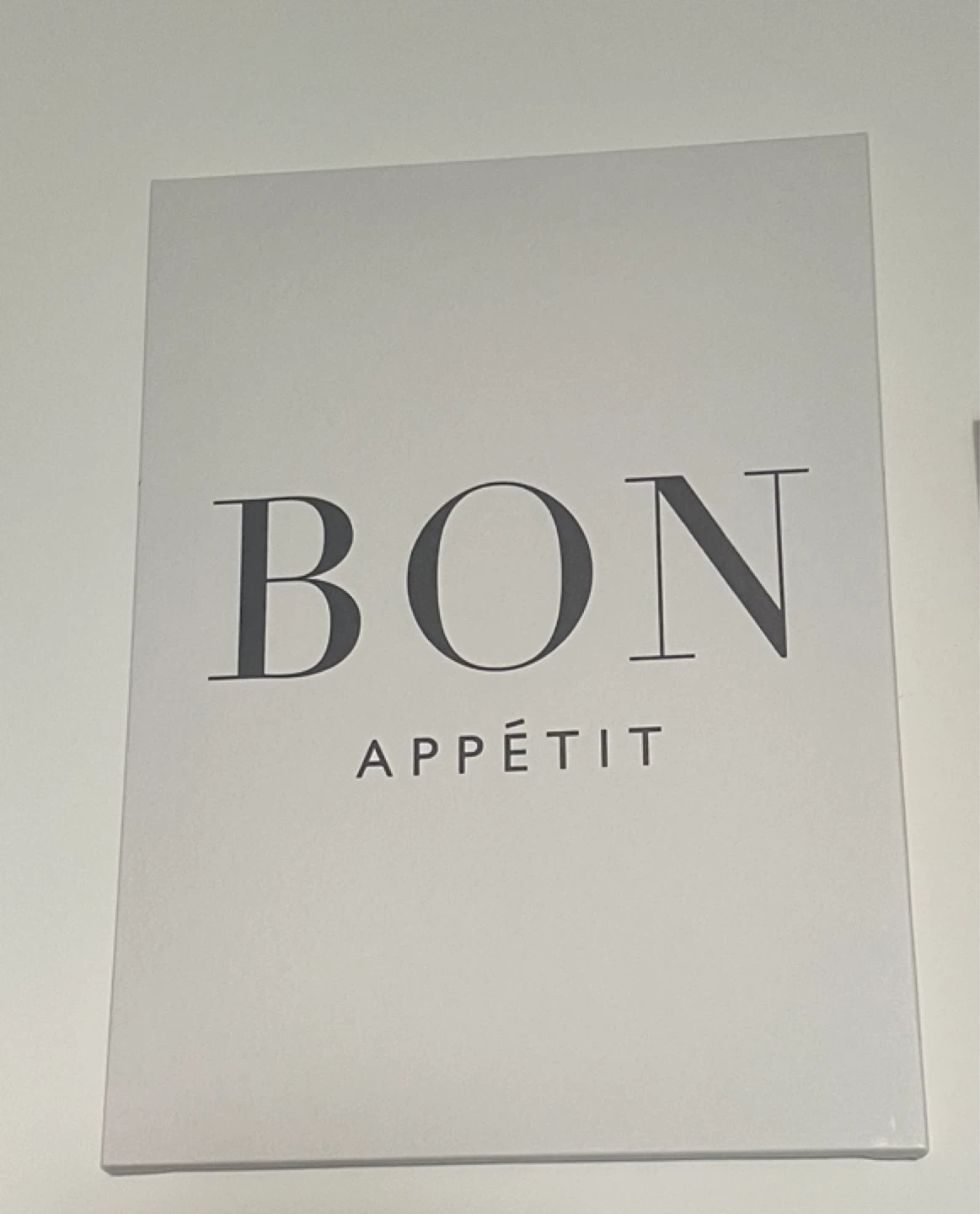 Bon Appétit Canvas Print