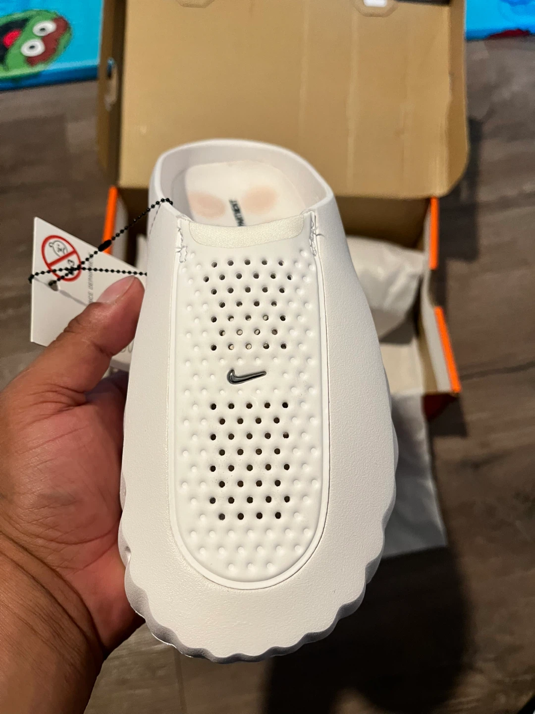 Nike Mind 001 Women’s White / Metallic Silver Slide - photo 2