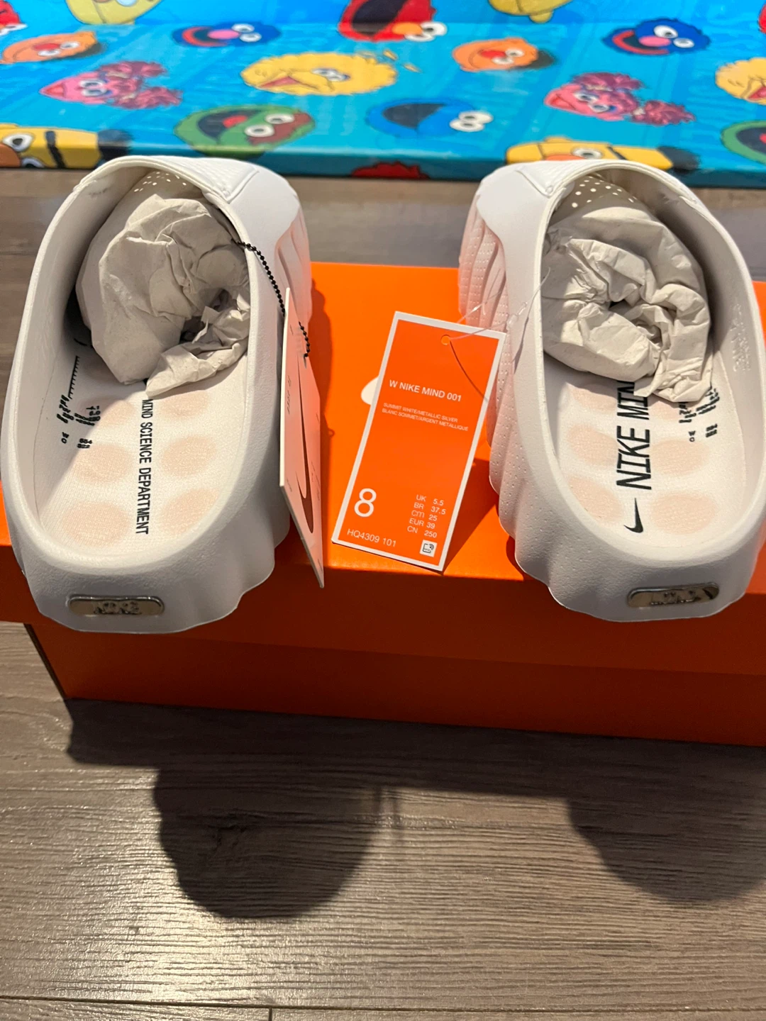 Nike Wmns Mind 001 White Slip-On Shoes - photo 5
