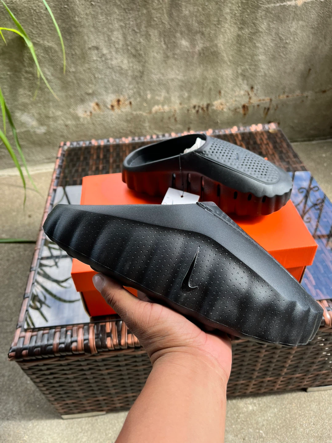 Nike Mind 001 Mules Black Size 11 - photo 4