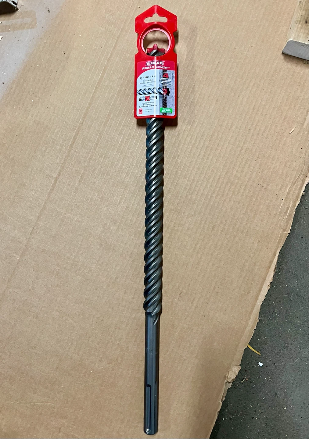🇩🇪 NEW Diablo Rebar DEMON SDS-Plus Hammer Bit 1” x 16" x 21"