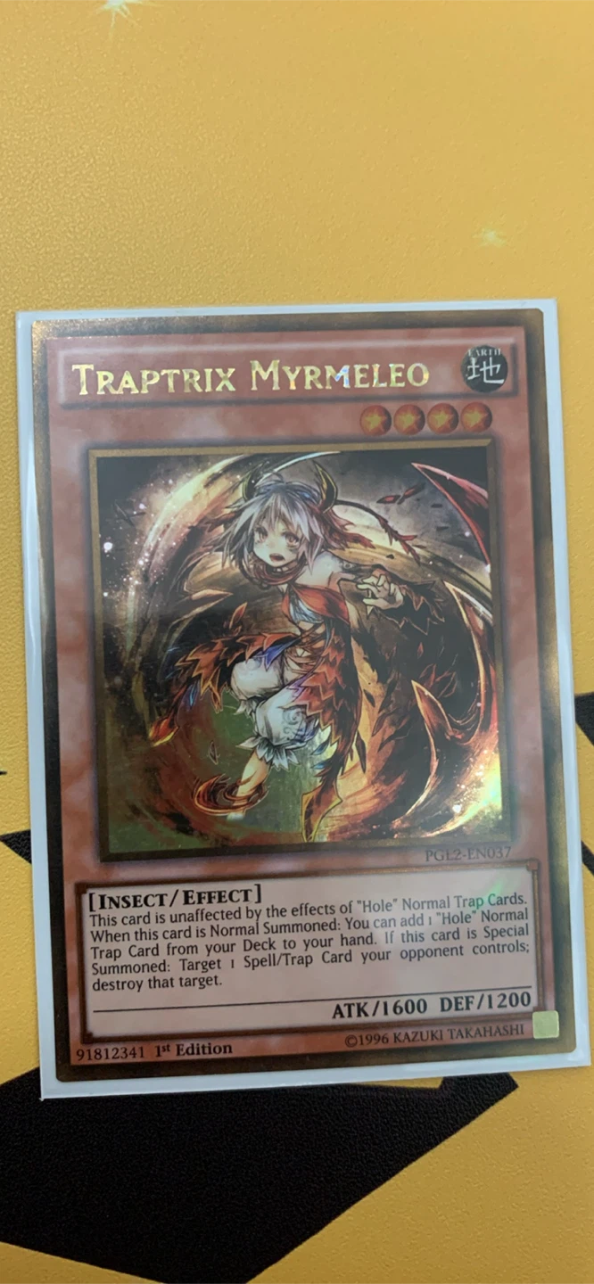 Yugioh Traptrix Myrmeleo 1st Edition PGL2-EN037