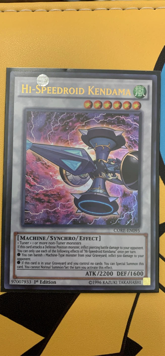 Yugioh Hi-Speedroid Kendama 1st Edition Yu-Gi-Oh! Card 5