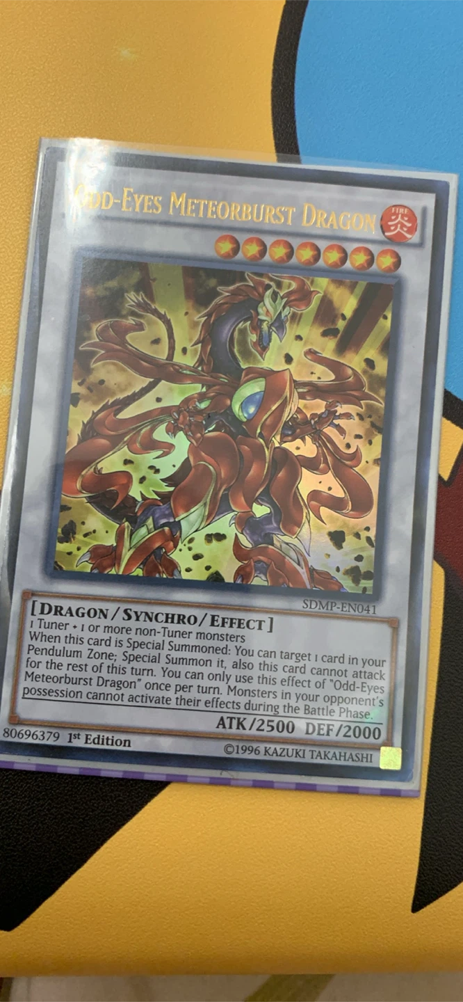 Yu-Gi-Oh! Odd-Eyes Meteorburst Dragon SDMP-EN041