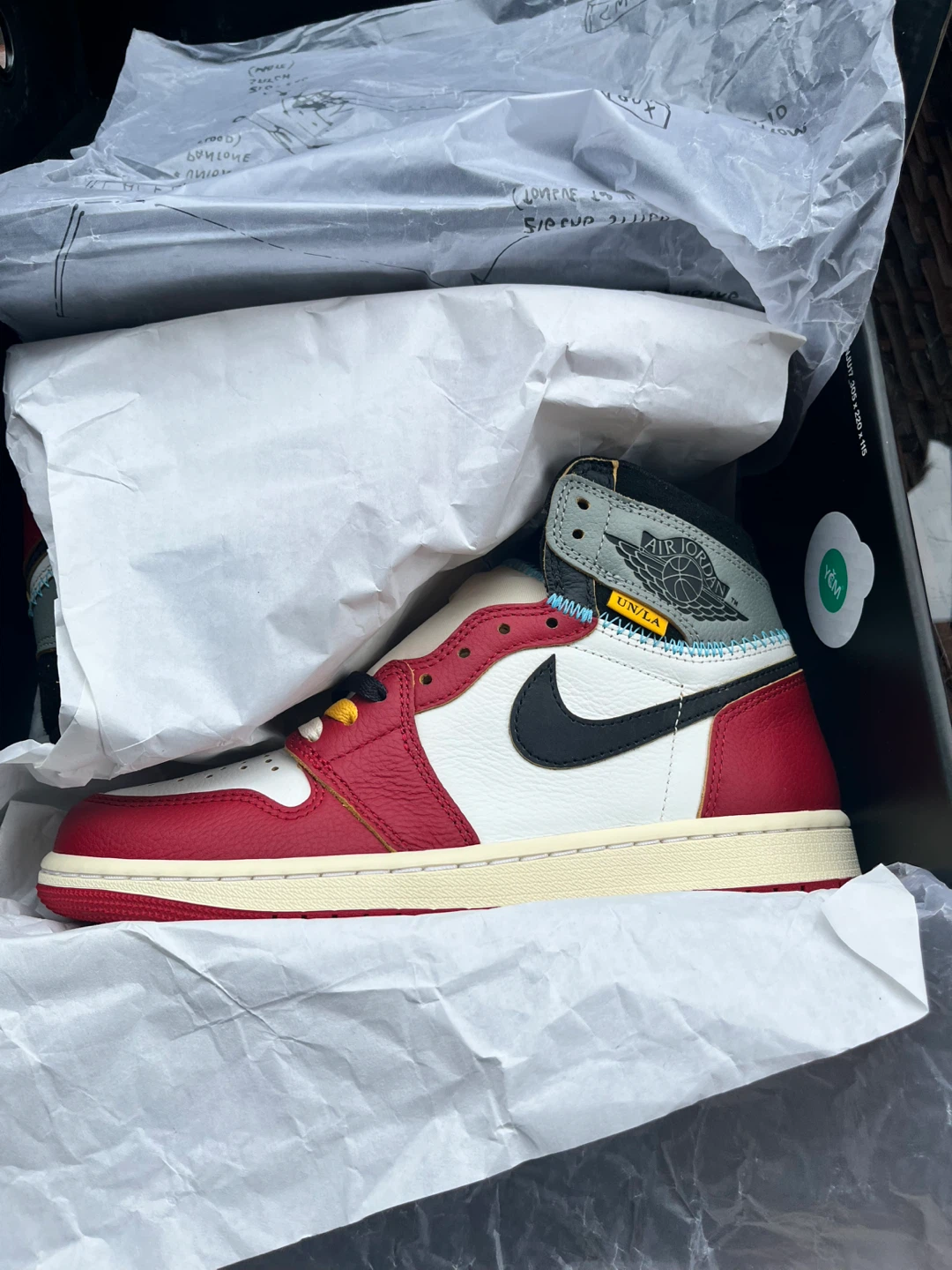 Air Jordan 1 Union LA " ‘Stomping Grounds’ " Sneakers