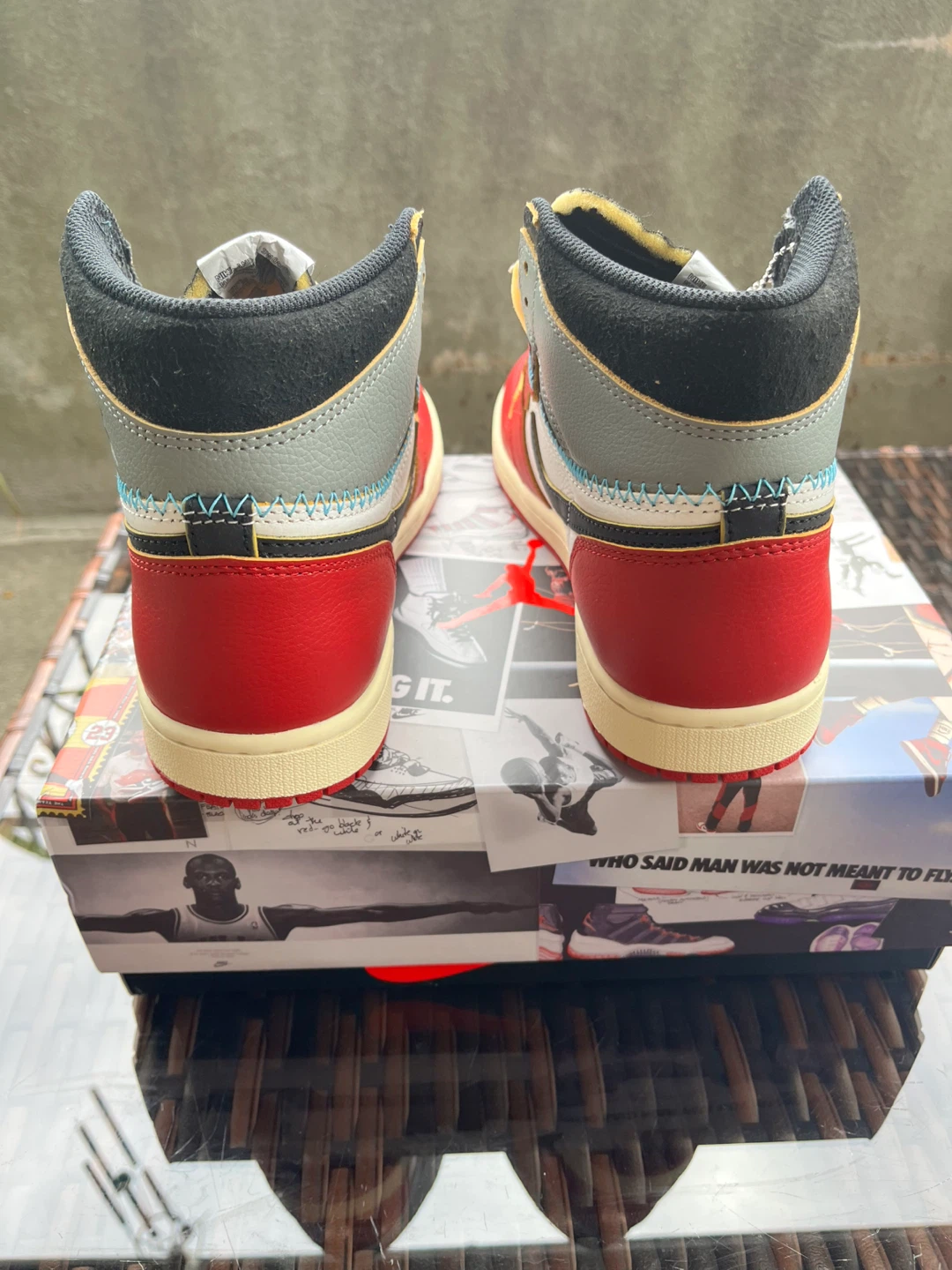 Air Jordan 1 Union LA " ‘Stomping Grounds’ " Sneakers - photo 4