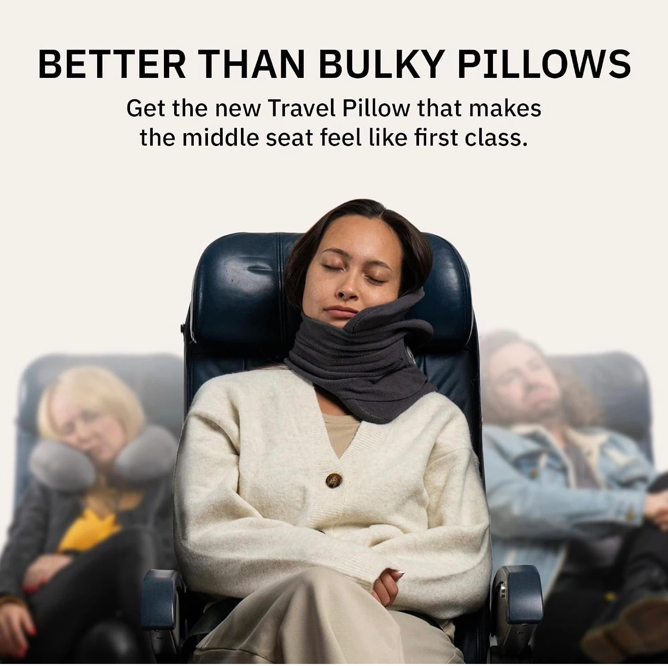 Trtl Adjustable Travel Pillow Wrap - Black