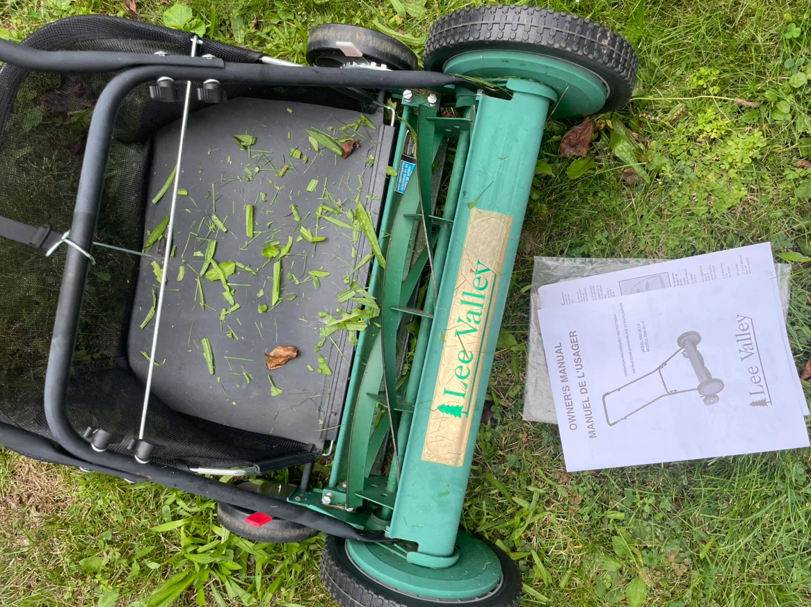 manual reel lawnmower, delivery - photo 4