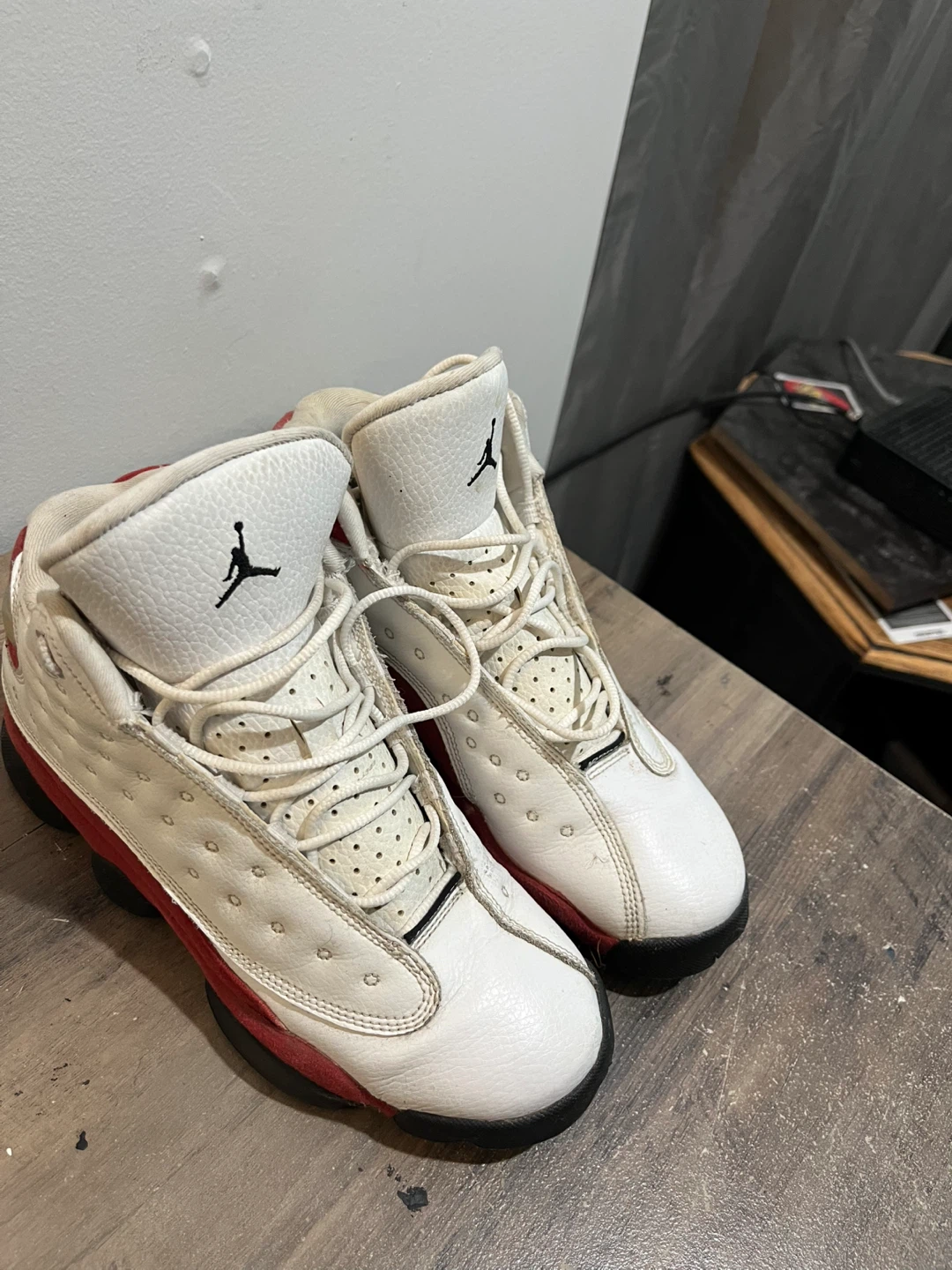 Air Jordan 13 Retro "White Red" Sneakers - photo 2