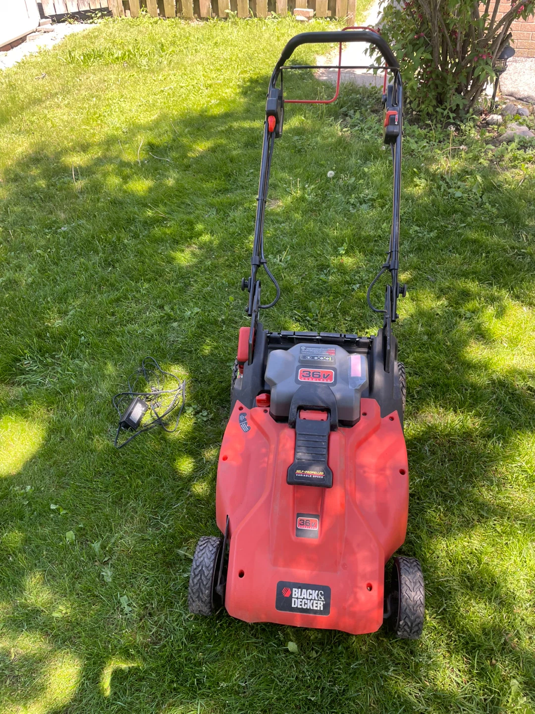 battery lawnmower, delivery