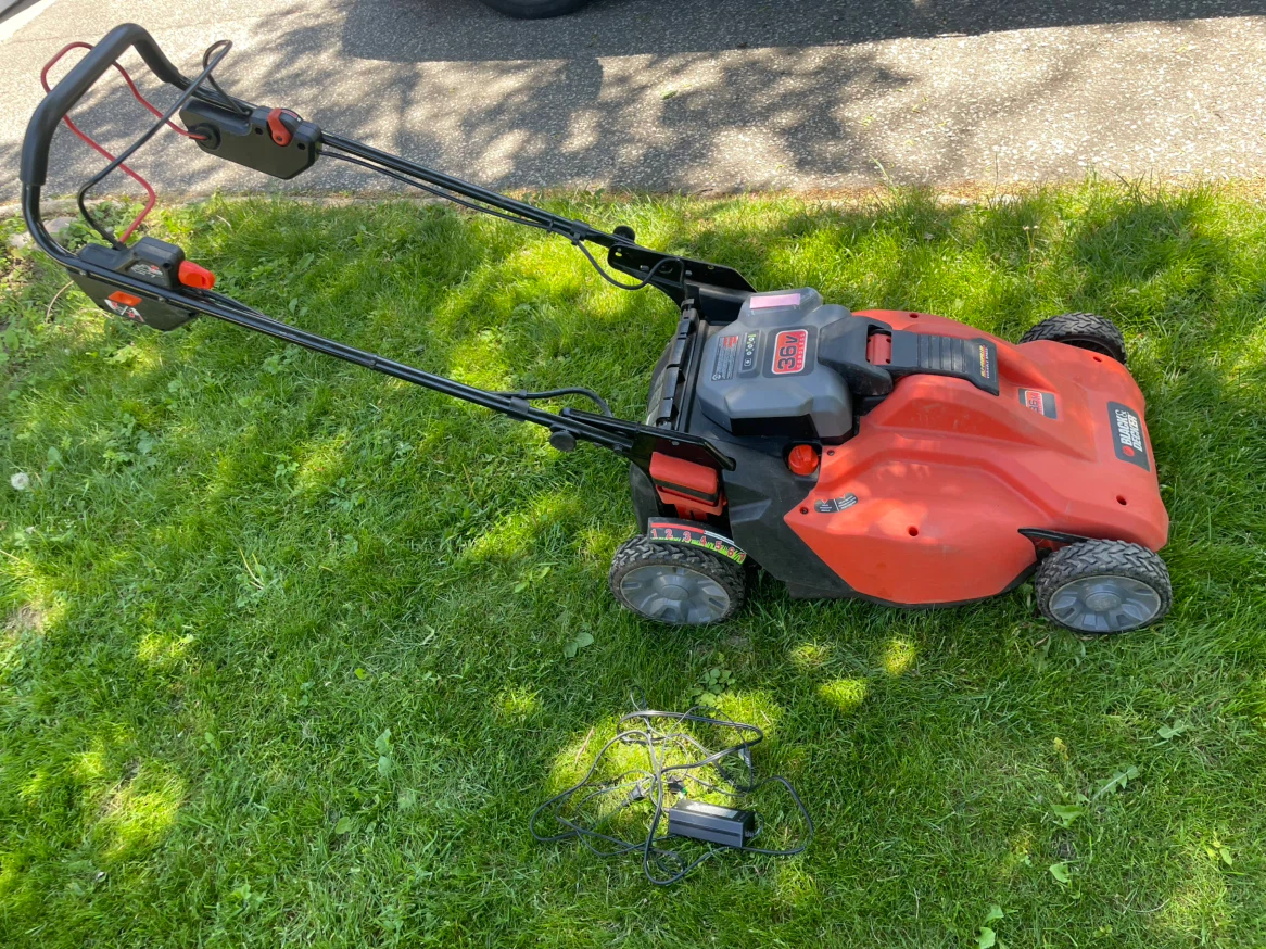 battery lawnmower, delivery - photo 5