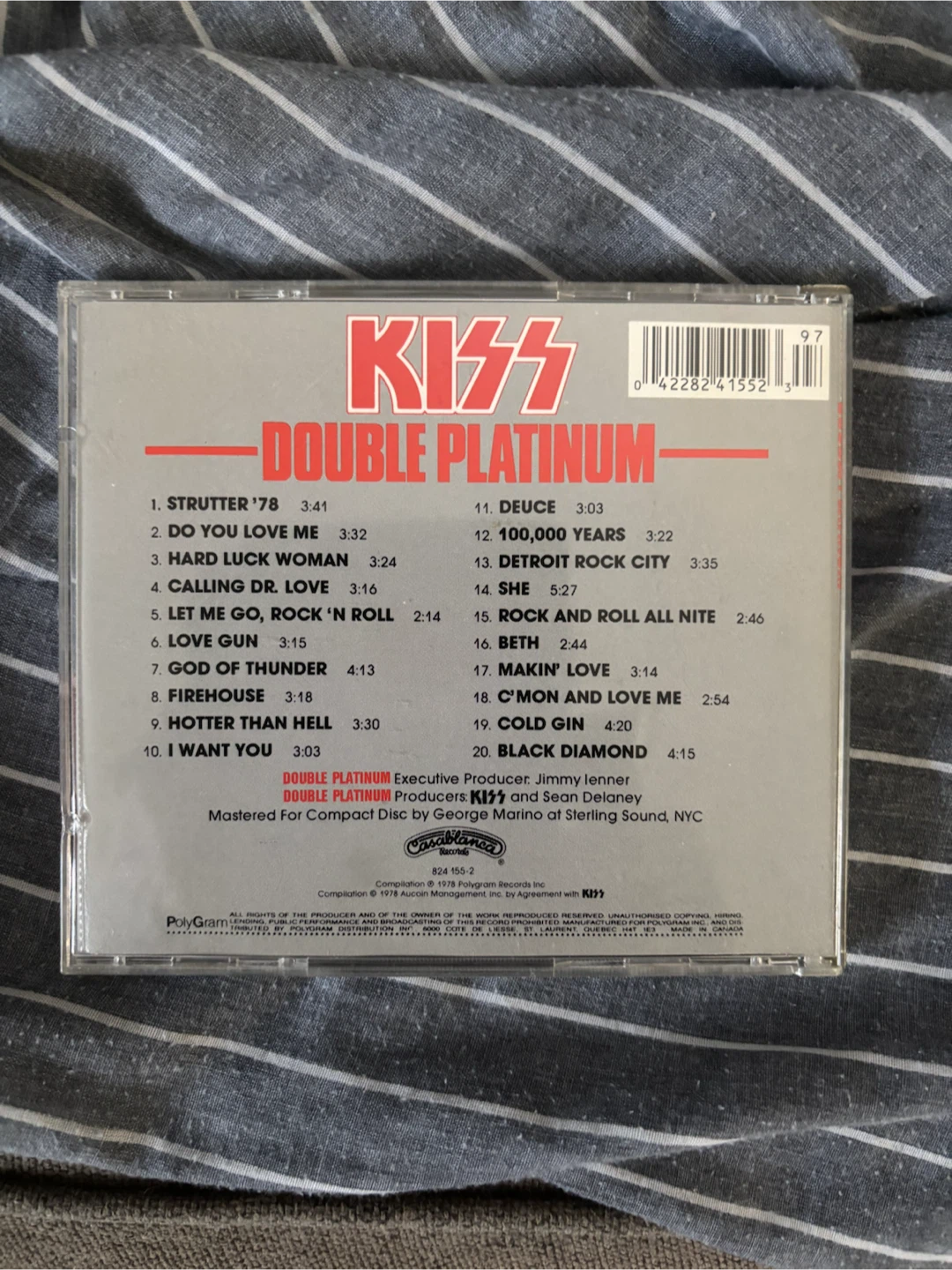 KISS Double Platinum CD - photo 2