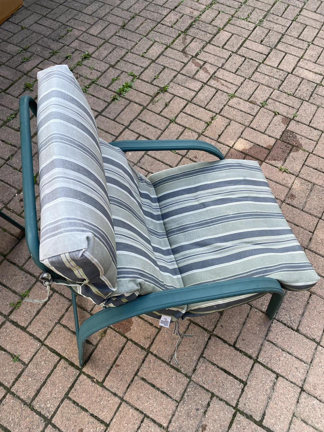 Outdoor Patio Chairs with Cushions - Set of 2 - photo 3