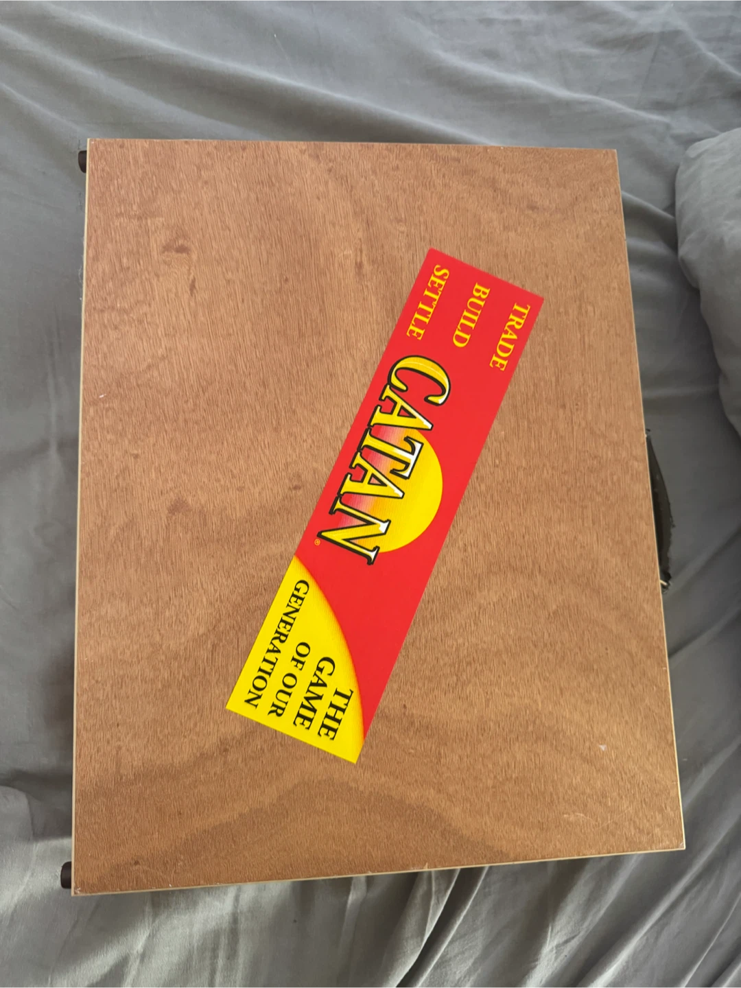 Settlers of Catan Wooden Case Organizer