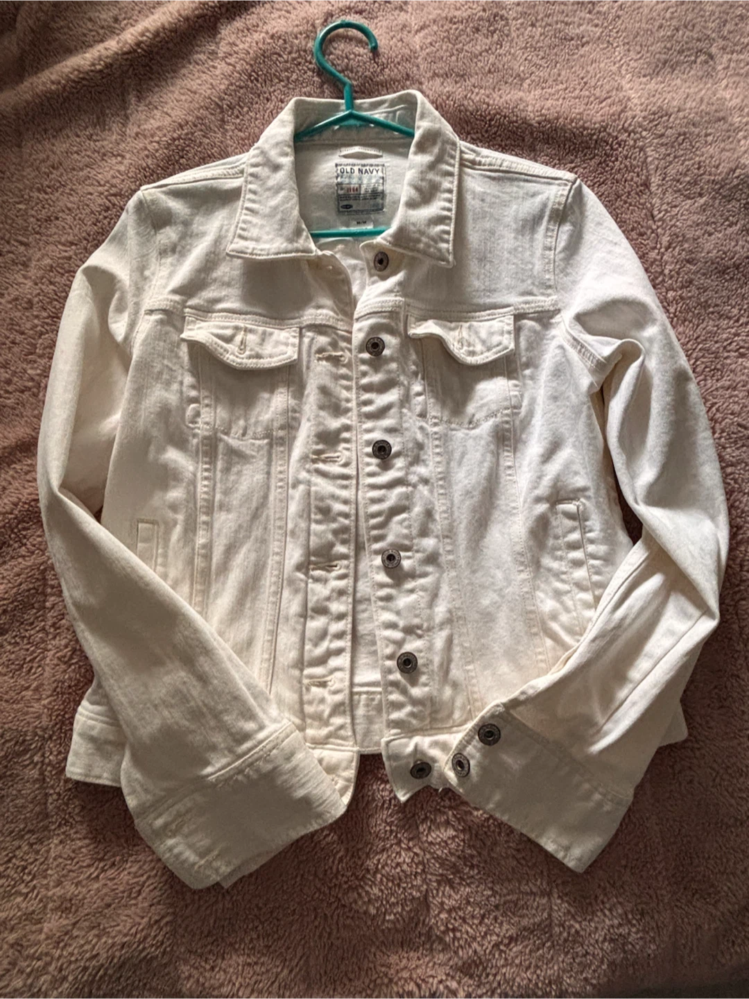 Old Navy Cream Denim Jacket
