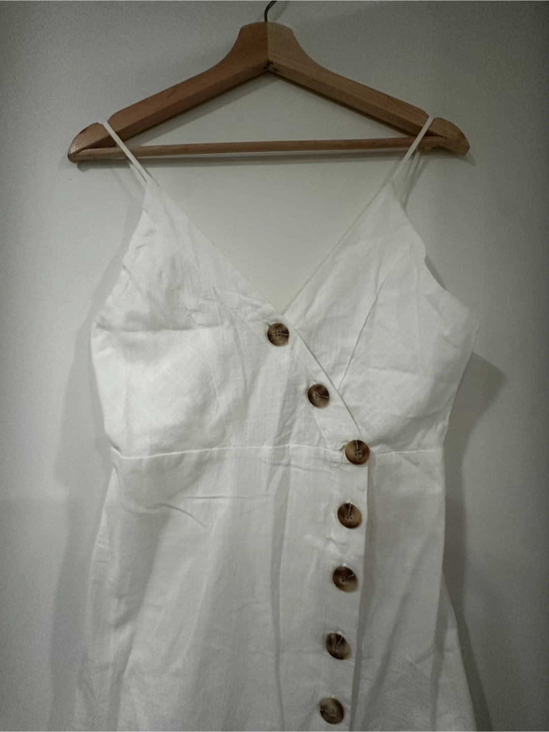 🤍 Forever 21 “Paris to Jena” White Cotton Dress — NWT - photo 3