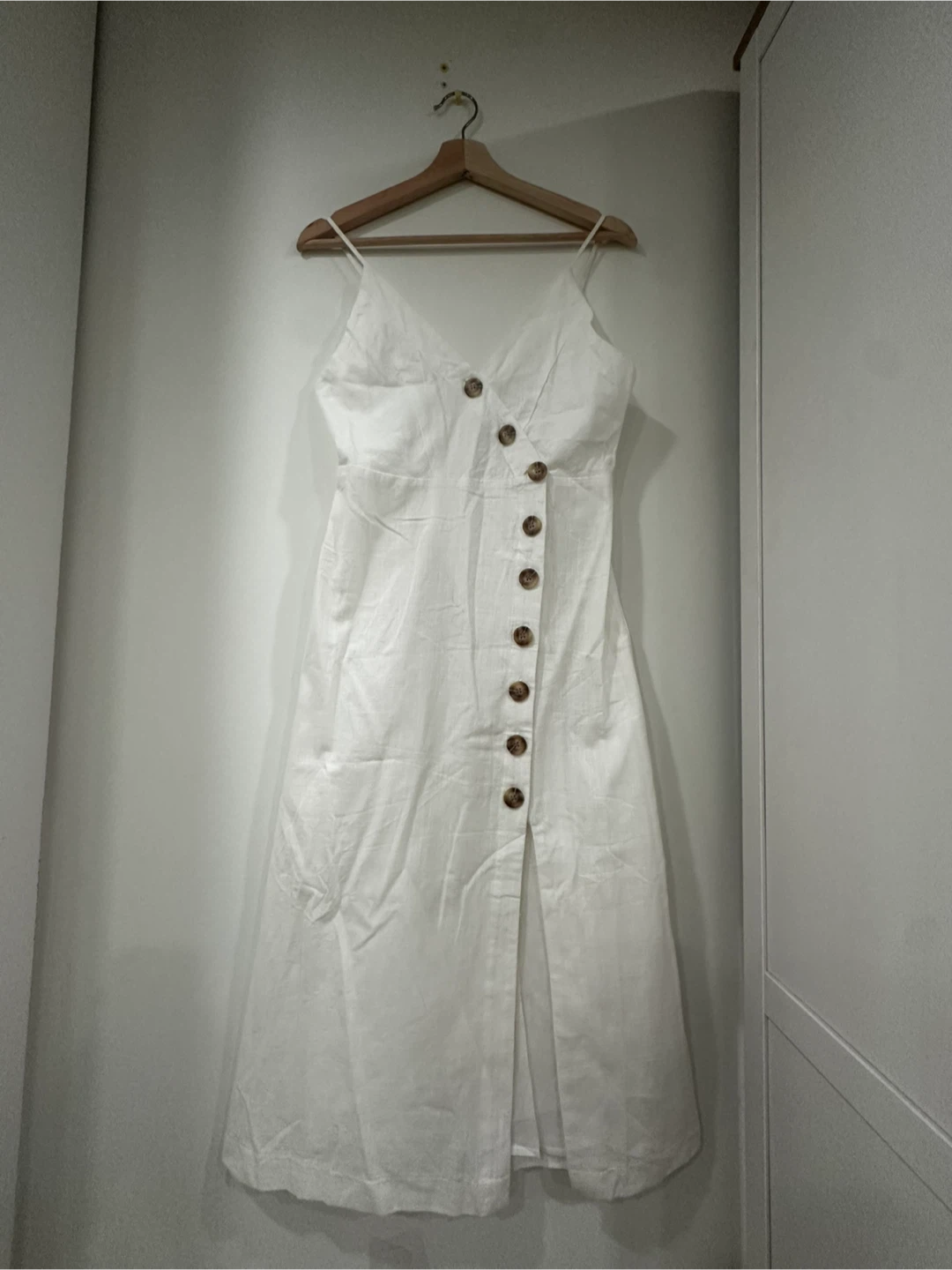 🤍 Forever 21 “Paris to Jena” White Cotton Dress — NWT - photo 4