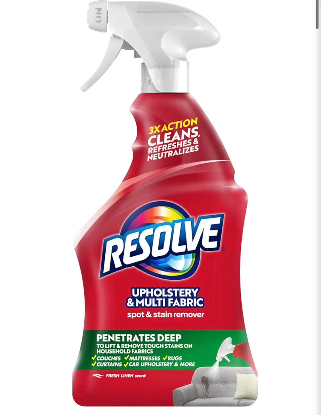 MOVING SALE - Resolve Upholstery Fabric Stain Remover