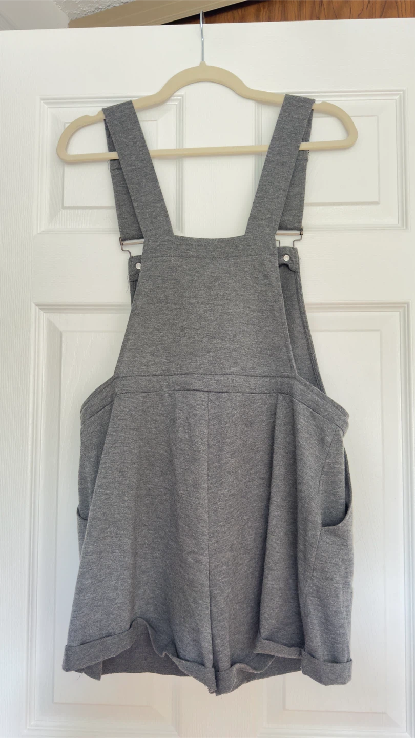Grey Romper Overalls - photo 2