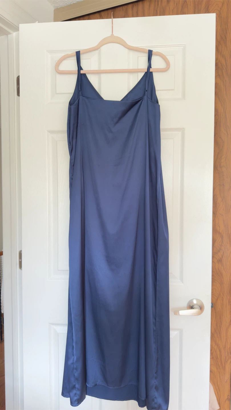 Navy Blue Slip Dress - photo 2