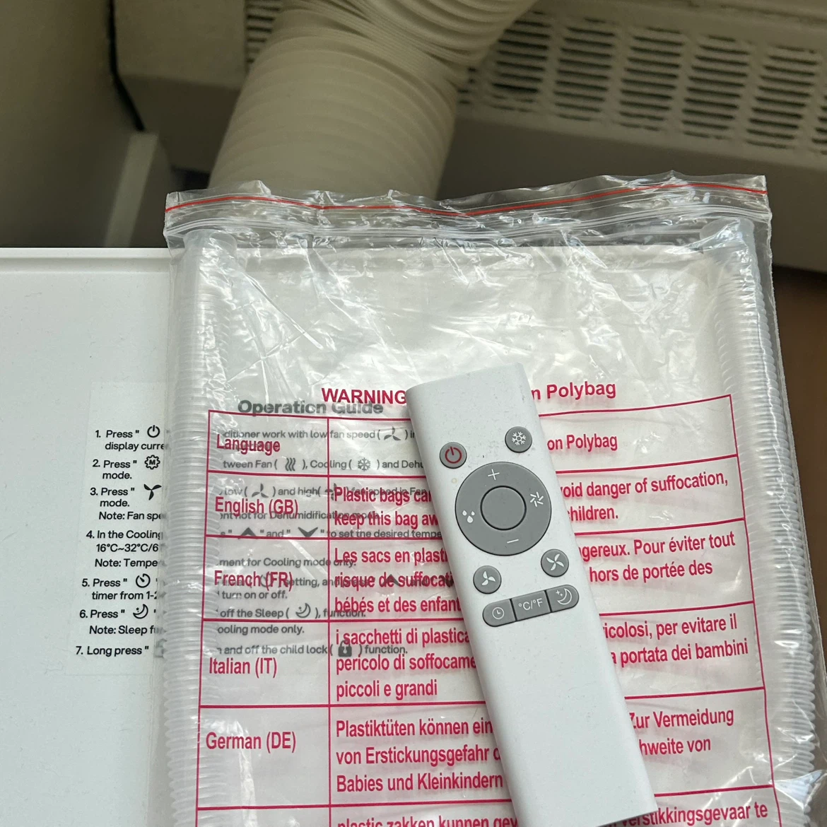 Portable Air Conditioner with Remote