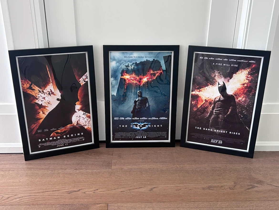 The Dark Knight Trilogy Movie Posters