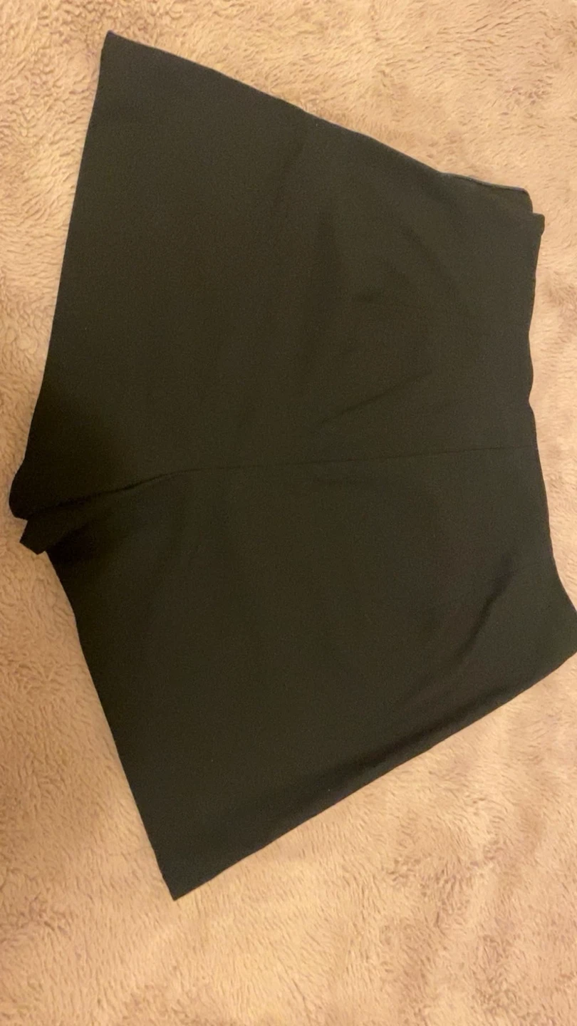 ZARA Black Beaded Skort