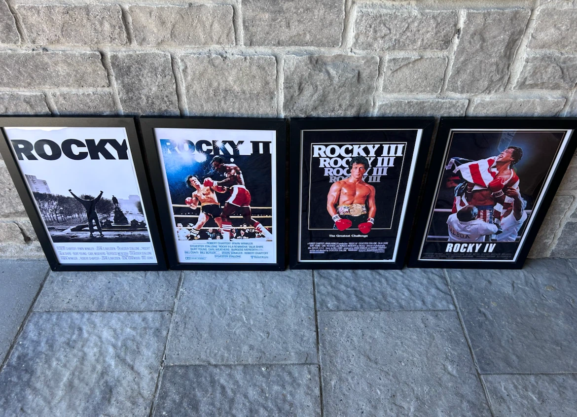 Framed Rocky Movie Posters