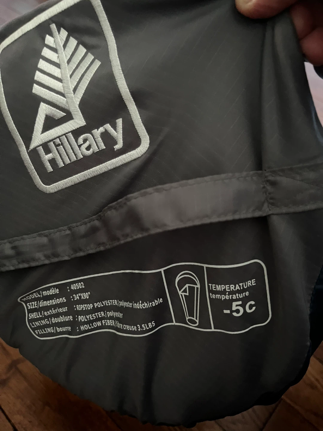 Hillary Sleeping Bag - 34"X90"