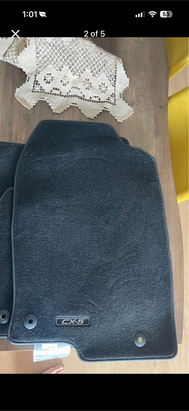 Cx-5 original carpets