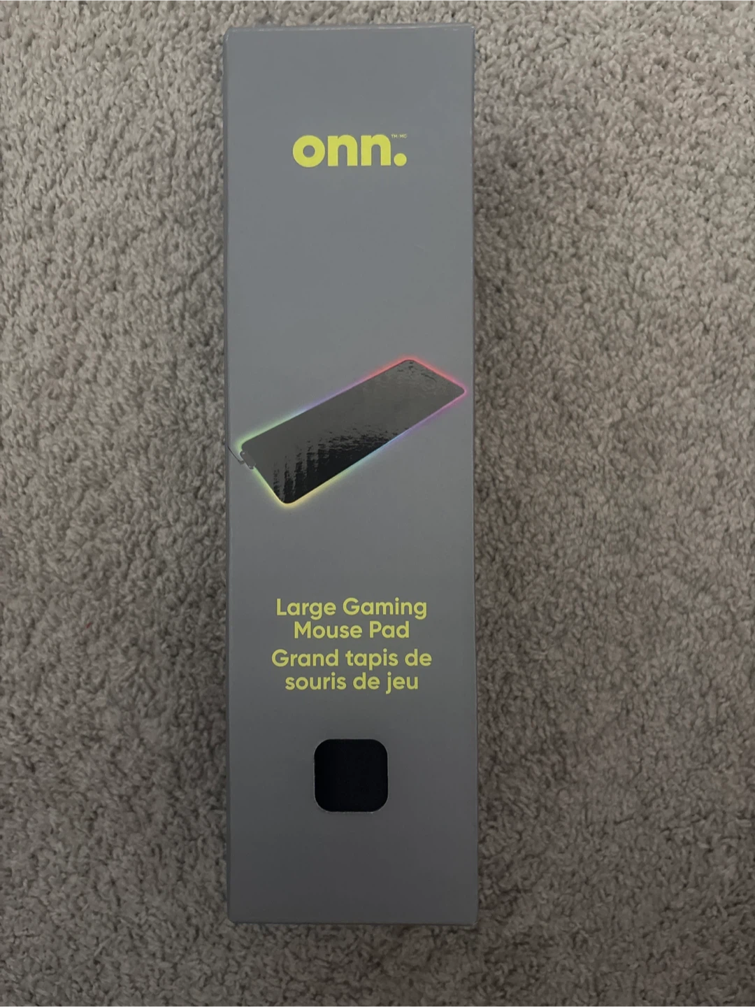 onn. Large Gaming Mouse Pad