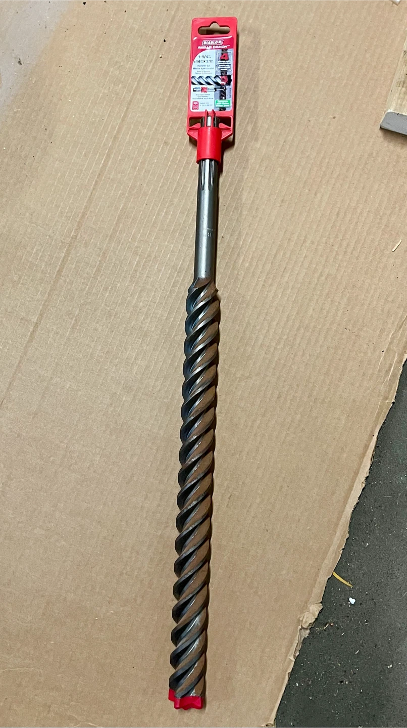 🇩🇪 NEW Diablo Rebar Demon Hammer Bit 1-1/4" x 16" x 21"