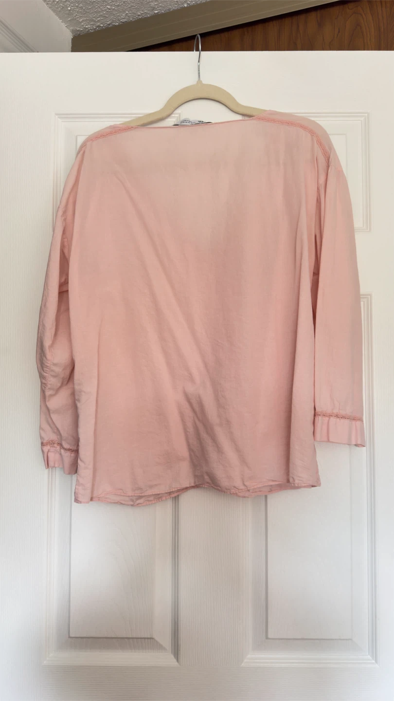 Pink 3/4 Sleeve Blouse - photo 2