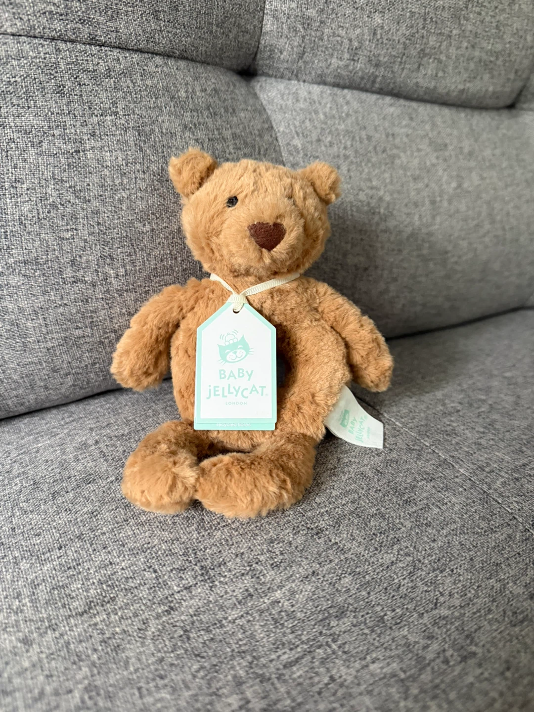 Baby Jellycat Bartholomew Bear Ring Rattle