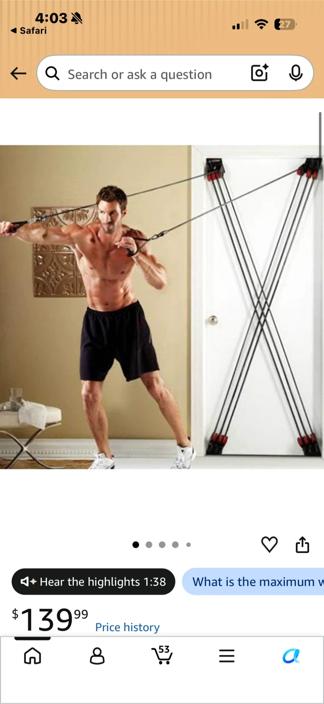 Weider X-Factor Door Gym